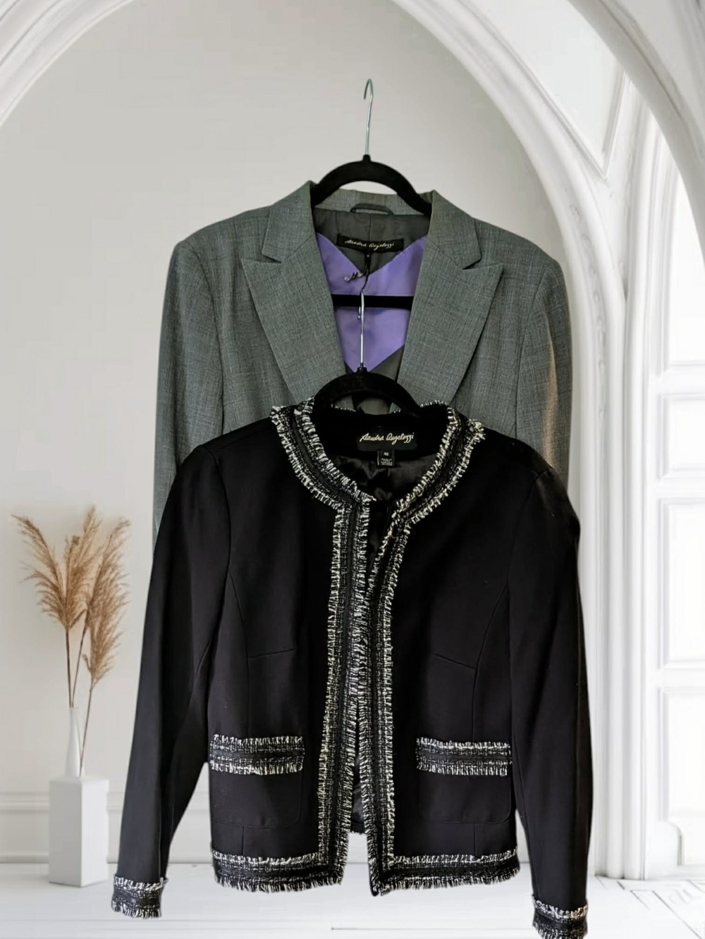 2 Jackets Sandra Angelozzi Size 40